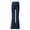 Navy, variant on Women Maternity Pants Plus Size Soft Flare High Waisted Over The Belly Bell Bottoms Casual Trousers Black 3XL