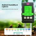 thumbnail image 2 of Tester,Soil Moisture Meter 6-in-1 Soil Ph Meter 6-in-1 Soil Meter Rotatable Lcd Indoor Use Farm Indoor Rotatable Lcd Display Tester Tool Lawn Moisture Meter 6-in-1 Soil Ph Meter, 2 of 6
