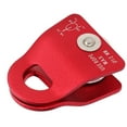 thumbnail image 4 of Outdoor Climbing Pulley, 20KN Portable Semicircle Hanging Point Downhill Side Plate Single Pulley Avoid Friction Blocking  For Rescuing Red, 4 of 8