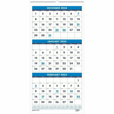 Low Vision Print Calendar 2025 Walmart com Low Vision Print Calendar 2025 Walmart com
