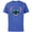 Royal Heather, variant on Disney Lilo & Stitch Experiment 626 Smiling Big Face Costume - Short Sleeve Cotton T-Shirt for Adults - Customized-Black