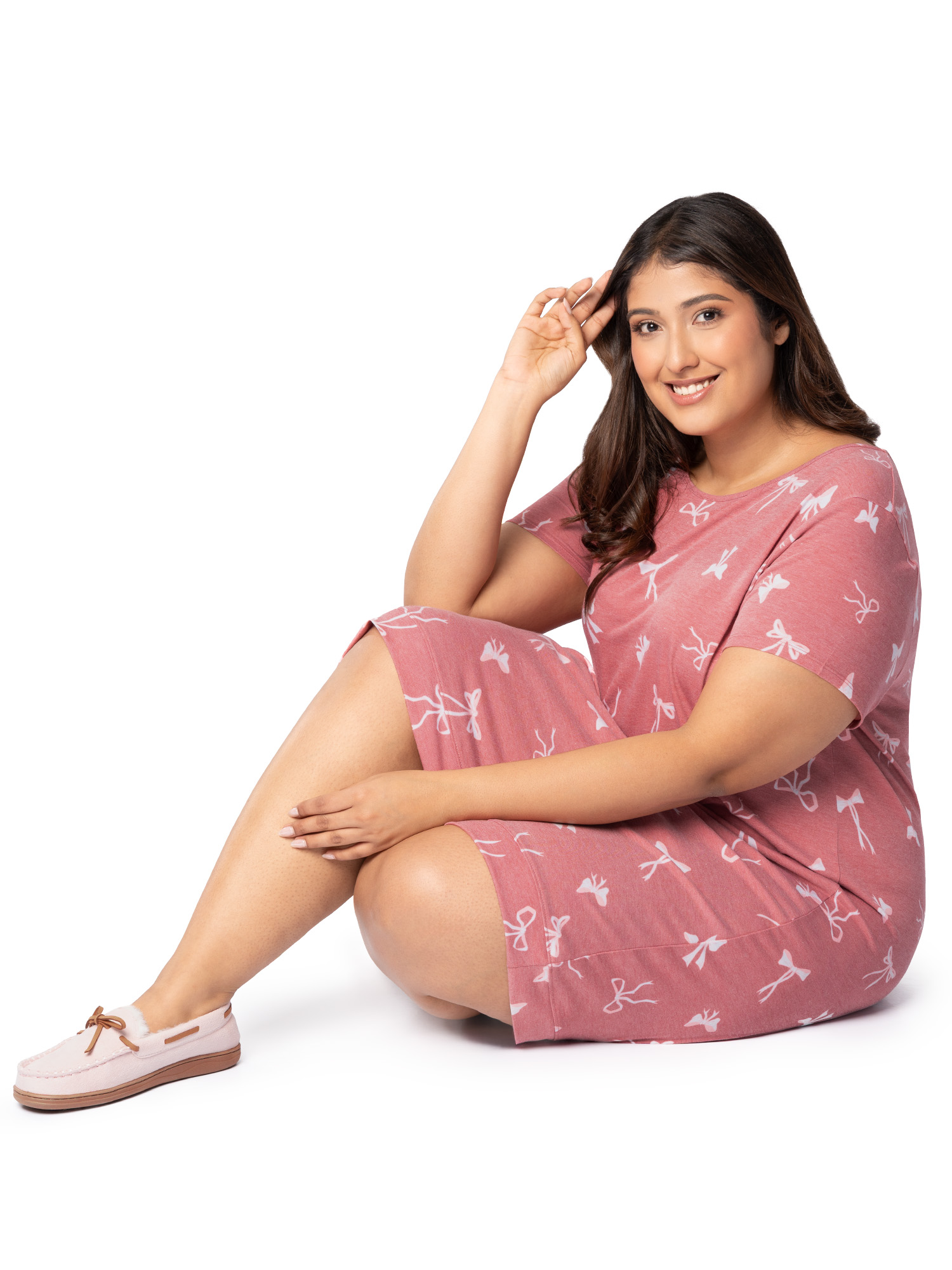 Fruit of the Loom Women's Soft and Breathable Pajama Sleepshirt, Sizes S-5X
