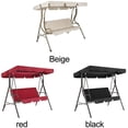 thumbnail image 5 of JFBUJC 210D Replacement Canopy For Garden Swing Seat Waterproof Swing Canopy For Swing Seat Replacement Sunshade Anti-uv, 5 of 5
