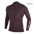 thumbnail image 1 of [KER] Camiseta De Compresión Para Hombres Letras Medio Cuello Alto Color Sólido Secado Rápido Absorción De Sudor Gimnasio Tee Top Para Correr Entrenamiento Fitness, 1 of 4