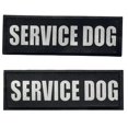 thumbnail image 1 of Albcorp Parches reflectantes para perros con respaldo de gancho para chalecos de animales de servicio/arneses grandes (6 x 2) pulgadas), 1 of 5