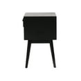 thumbnail image 6 of GDF Studio OkiOki Mid Century Nightstand, Black, 6 of 8