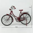 thumbnail image 4 of Adorno de modelo de bicicleta Retro clásico de aleación 1:10, 4 of 5