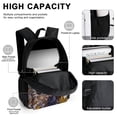 thumbnail image 4 of Movie Sing 2 3Pcs Bookbag Sets Backpack with Lunch Bag And Pencil Case for Work Office Travel, 4 of 6