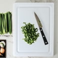 thumbnail image 5 of Dexas Polysafe NSF Approved Cutting Board with Juice Well, 12  x 16 in, White, 5 of 5