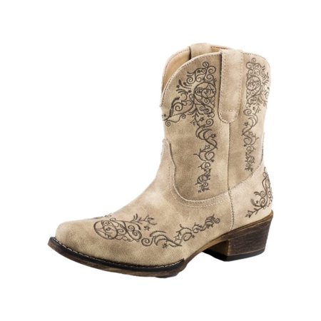 Roper Riley (Tan) - Women's Cowgirl Boot main image 1
