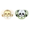 thumbnail image 3 of RaZbaby Keep-it-Kleen Pacifier 0-36m (2-Pack), Closes Automatically When Dropped | Sloth/Panda, 3 of 4