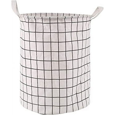 Oiahomy Laundry Hamper Woven Cotton Rope Large Clothes Hamper 25.6 ...