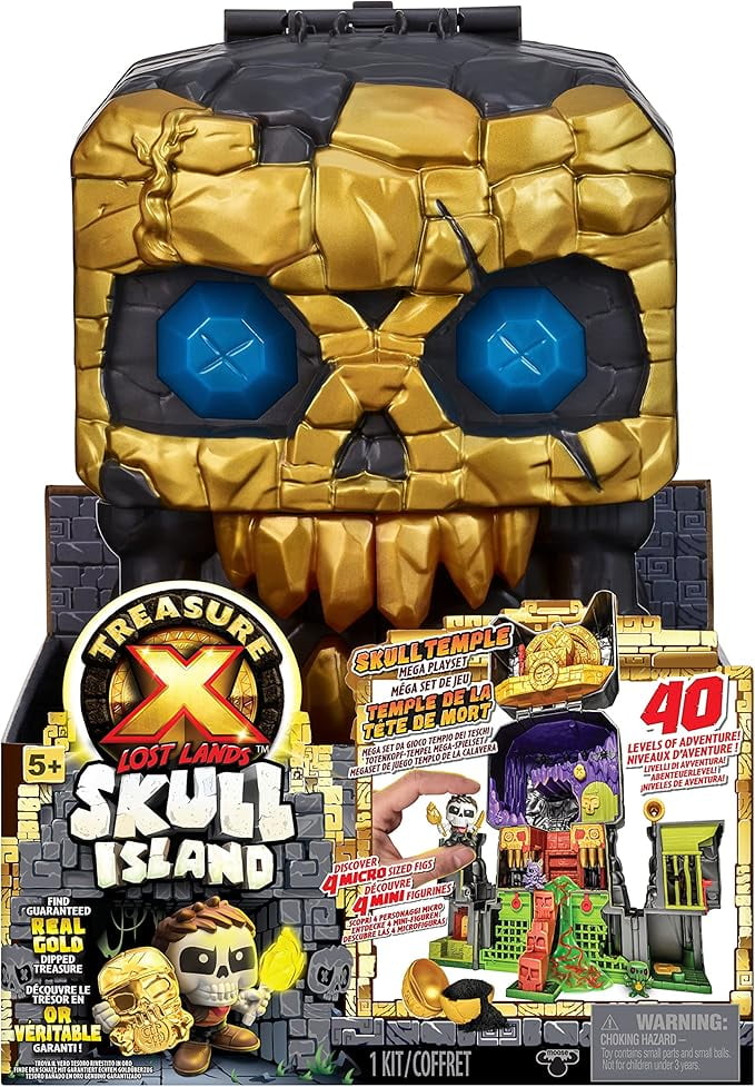Treasure X Lost Worlds Skull Island Treasure Temple Pack