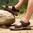 thumbnail image 6 of MeMoride Men's Sport Hiking Sandals Open Toe Walking Sandals for Man Outdoor Summer Beach Water Shoes, 6 of 6