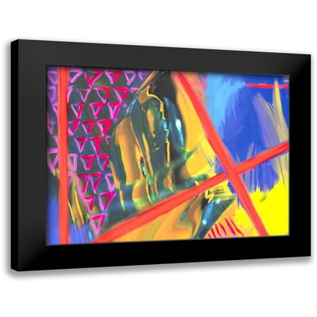 Stramel, Renee W. 14x12 Black Modern Framed Museum Art Print Titled - Color Crush II