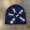Navy blue, variant on Ant Pattern Jacquard Knit Beanie Hat, Insect All‑Over Graphic Soft Stretchy Winter Skull Cap for Street Daily Outdoor Multiple Styles