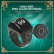 thumbnail image 4 of Anillo Inteligente de Aleación de Zinc + Caja de Carga, Contador Digital Resistente Al Agua, Pantalla Controlada por Aplicación, 5 Recordatorios de Tiempo de Oración, Plata, 18 mm, 4 of 9