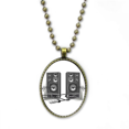 thumbnail image 1 of Cancion patron de caja de música altavoz Collar Colgante de cadena vintage Colección de joyas colgantes Unbranded M, 1 of 3