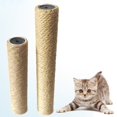 thumbnail image 5 of YIGSECU Cat Scratching Post Interactive Toy 6mm Jute Rope Made Kitten Scratcher Post, 5 of 11