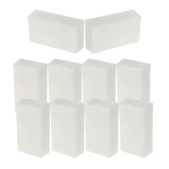 TropicAqua Foam Filter Pads Replacement Compatible with Aqua Clear 50 200 Aquarium Bio Sponge (Pack of 10)