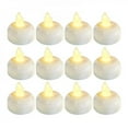 thumbnail image 5 of Clearance!Flameless Floating Candles Waterproof LED Floating Tealights Decor For Wedding Party Christmas (A Pack 12Pcs ) Warm White, 5 of 6