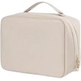 thumbnail image 1 of Petit Charlie Bolsa de maquillaje de viaje, Bolsa de maquillaje Bolsas de cosméticos de viaje grandes, Bolsa de cosméticos de viaje de gran capacidad, Bolsa de cosméticos impermeable, 1 of 7