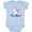 AE-Light Blue, variant on Inktastic 1st Birthday Unicorn Girls Baby Bodysuit