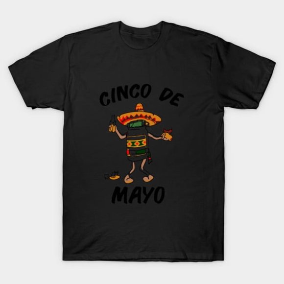 T-Shirt Unisexe Cinco de Mayo Masterminds Zach Galifianakis Comédie Film Art, jusqu'à la Taille 3TG.