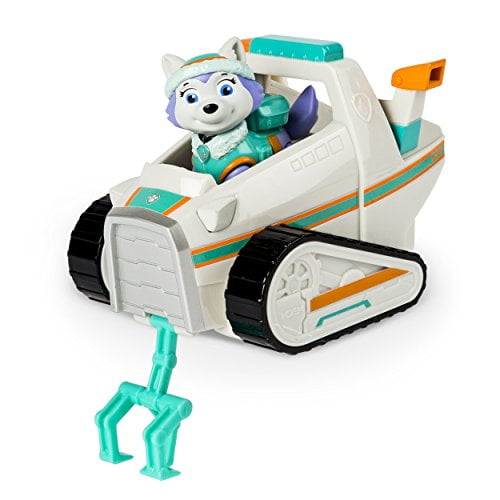 paw patrol everest rescue snowmobile