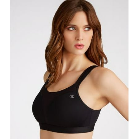 Champion Women S Spot Comfort Full Support Sports Bra Black