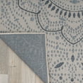 thumbnail image 6 of Oriental Medallion Boho Cream 5' x 7' Indoor/Outdoor Area Rug, 6 of 6