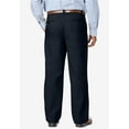 thumbnail image 2 of KingSize Men's Big & Tall Relaxed Fit Wrinkle-Free Expandable Waist Pleated Pants, 2 of 4
