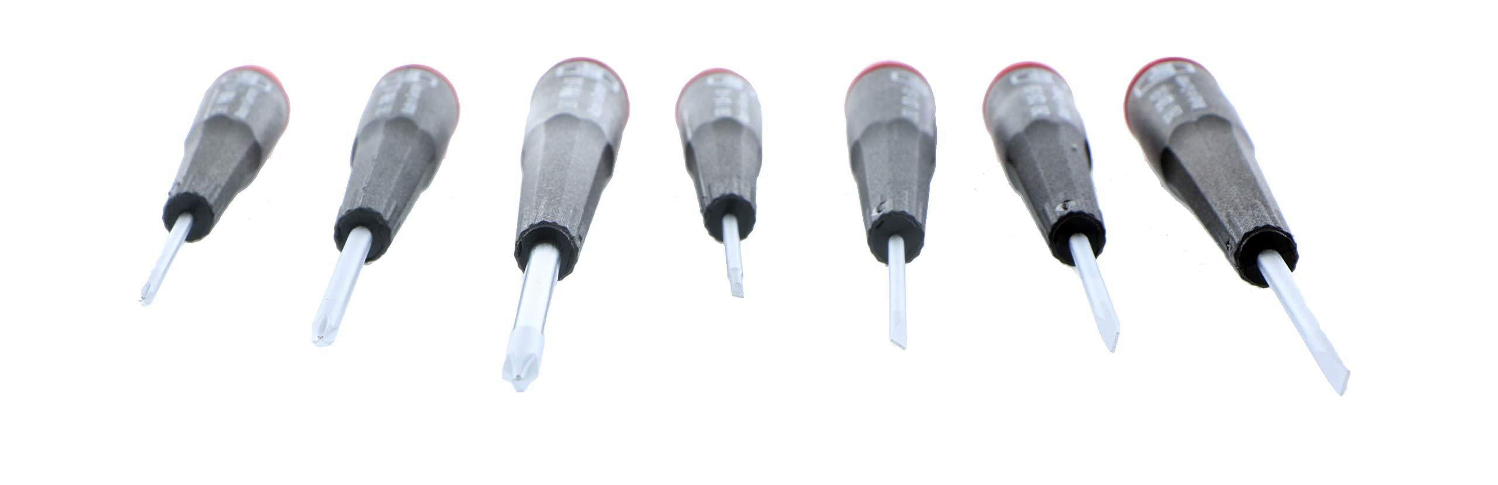 Wiha Precision Long Slotted/Phillips Screwdrivers (7 Piece Set)
