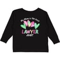 thumbnail image 3 of Inktastic My Mom is the Best Lawyer Ever Boys or Girls Long Sleeve Toddler T-Shirt, 3 of 5