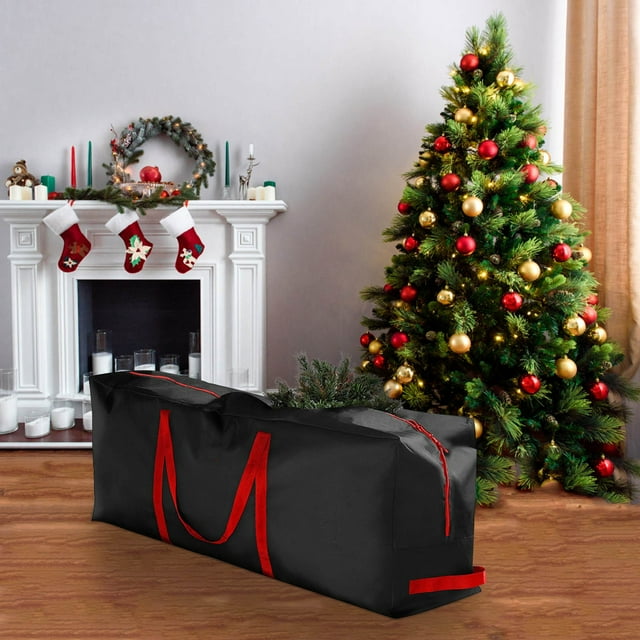 Wzzjkit Christmas Tree Storage Bag Christmas Tree Storage Bag Cover Large-capacity Quilt Clothes Warehouse Storage Bags Organize Tools Christmas Tree Storage Box