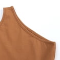 thumbnail image 6 of LYMAYTER Infant Girls Halter T-Shirt Outfit 2PCS Kids baby Sleeveless Tees Tops and Shorts Set for 12 Months-3 Years, 6 of 10