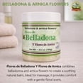 thumbnail image 5 of Plantimex Belladona & Flores de Arnica Ointment 3.5 oz (100g) | Herbal Skin Care Balm | Moisturizing Body Ointment | Smooth & Easy Application, 5 of 5