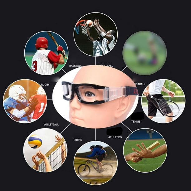 deportivas profesionales para regatear, de baloncesto ligeras archivadas panorámica antideslizante, para fútbol, hombres, , negro Macarena Gafas de regate