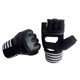thumbnail image 1 of Vendas de boxeo, guantes interiores, vendas rápidas, equipo, lavables, portátiles, para boxeo. M Black M, 1 of 9