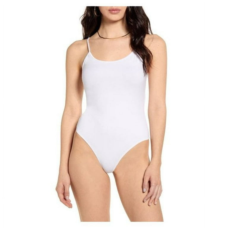 Women's Bp. Cami Bodysuit, Size XX-Small - White