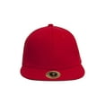 thumbnail image 2 of Top Headwear Flat Bill Adjustable Snapback Cap - Red, 2 of 3