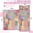 thumbnail image 5 of Pioneer Flower Floral Print Pattern Toddler Nap Mats for Kids Preschool,Sleeping Mat Bag or Kids,Toddler Sleeping Bag,Toddler Nap Mat or Daycare, 5 of 6