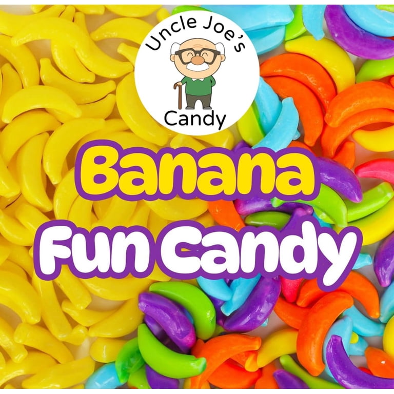 Aazon.co : Uncle Joes 5 POUND BANANA CANDY BULK RUNTS BANANA HEADS