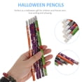 thumbnail image 3 of 50pcs Halloween Pattern Pencils Basswood Pencils Eco-friendly Writting Pens, 3 of 5