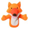 thumbnail image 1 of nipocaio Poupée à Cinq Doigts, Poupée Renard à Main avec Bouche Mobile, interaction Parent-Enfant Poupée en Peluche Cadeau, 1 of 5
