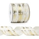 thumbnail image 1 of Cinta decorativa DINDOSAL, 10 m x 10 cm, con alambre de oro blanco, 1 of 9