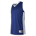 thumbnail image 5 of Alleson Athletic 538J Mens Single Ply Basketball Jersey-Purple/White-S, 5 of 7