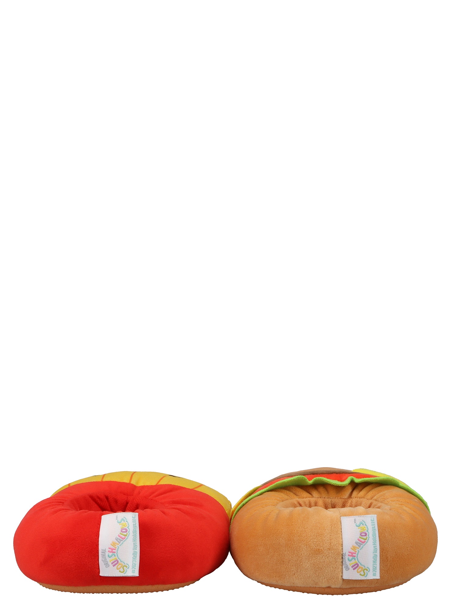 Squishmallows Kids Cheeseburger & Fries Mix Match Slippers - image 4 of 6