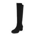 thumbnail image 1 of Botas DREAM PAIRS Mujer Altas hasta la Rodilla Negras Talla 8.5, 1 of 7