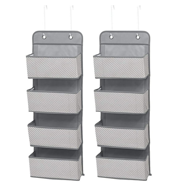 Organizador de almacenamiento Delta Children Over Door, 13 x 9 x 91 cm, 2 unidades